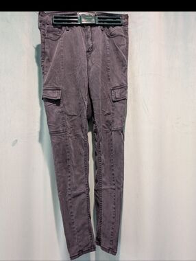 Old Navy Gray Cargo Skinny Pants